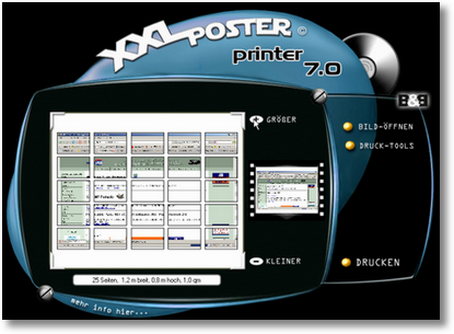 portable xxl poster printer screenshot