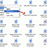 Schriften in Windows Installieren – Freeware