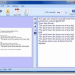 Texterkennung – Texterkennungs-Software kostenlos runterladen – FreeOCR
